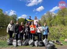 День довкілля: у Ніжині молодь прибирала в Графському парку